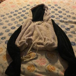 Fuzzy crop top from Urban outfitters